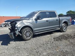 Salvage cars for sale at West Palm Beach, FL auction: 2018 Ford F150 Supercrew