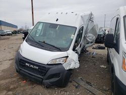 Salvage cars for sale from Copart Woodhaven, MI: 2023 Dodge RAM Promaster 2500 2500 High