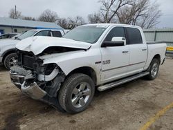 Salvage cars for sale from Copart Wichita, KS: 2017 Dodge RAM 1500 SLT