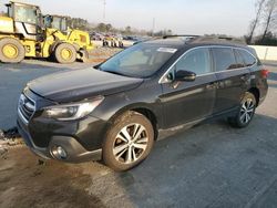 Salvage cars for sale from Copart Dunn, NC: 2019 Subaru Outback 2.5I Limited
