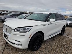 Salvage cars for sale at Magna, UT auction: 2021 Lincoln Aviator Reserve
