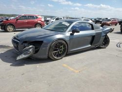 Salvage cars for sale at Grand Prairie, TX auction: 2012 Audi R8 4.2 Quattro