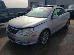 Salvage cars for sale at Elgin, IL auction: 2008 Volkswagen EOS LUX