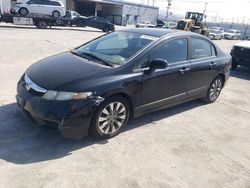 Salvage cars for sale at Sun Valley, CA auction: 2009 Honda Civic EX