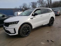 Salvage cars for sale at Franklin, WI auction: 2021 KIA Sorento SX