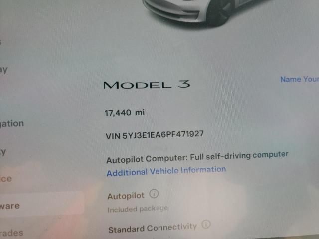 2023 Tesla Model 3