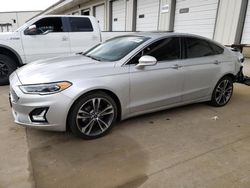 Salvage cars for sale at Louisville, KY auction: 2019 Ford Fusion Titanium