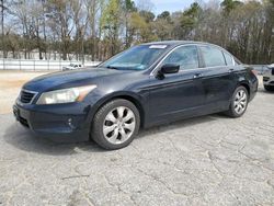 Salvage cars for sale at Austell, GA auction: 2009 Honda Accord EXL