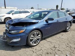 Salvage cars for sale from Copart Van Nuys, CA: 2022 Chevrolet Malibu LT