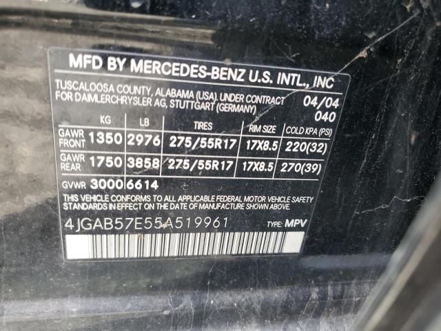 2005 Mercedes-Benz ML 350