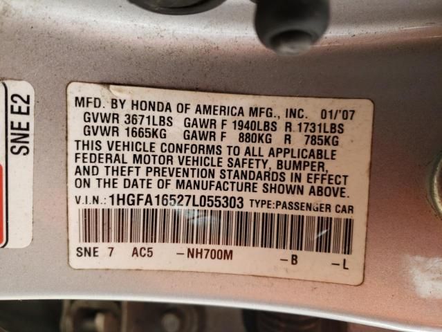 2007 Honda Civic LX