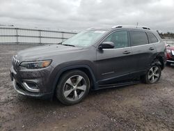 Salvage cars for sale from Copart Fredericksburg, VA: 2019 Jeep Cherokee Limited