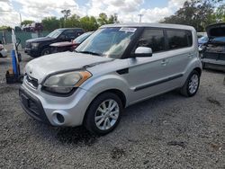 KIA salvage cars for sale: 2013 KIA Soul +