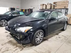 Salvage cars for sale from Copart Elgin, IL: 2012 Honda Accord EX
