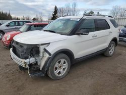 Salvage cars for sale from Copart Bowmanville, ON: 2014 Ford Explorer XLT