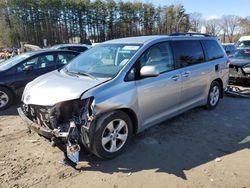 Toyota Sienna LE salvage cars for sale: 2011 Toyota Sienna LE