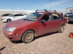 Salvage cars for sale from Copart Phoenix, AZ: 2005 Ford Focus ZX4