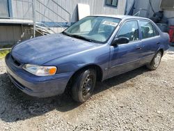 Toyota Corolla VE salvage cars for sale: 2000 Toyota Corolla VE