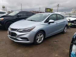 Salvage cars for sale at Chicago Heights, IL auction: 2017 Chevrolet Cruze LT