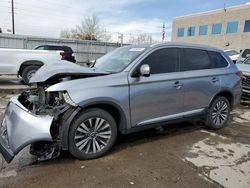 Salvage cars for sale at Littleton, CO auction: 2019 Mitsubishi Outlander SE