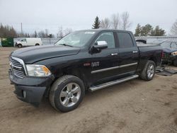 Salvage cars for sale from Copart Bowmanville, ON: 2016 Dodge RAM 1500 SLT