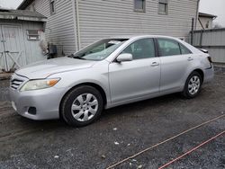 Salvage cars for sale at York Haven, PA auction: 2011 Toyota Camry Base