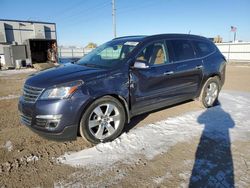 Salvage cars for sale from Copart Bismarck, ND: 2013 Chevrolet Traverse LTZ