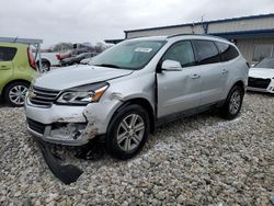Salvage cars for sale at Wayland, MI auction: 2015 Chevrolet Traverse LT