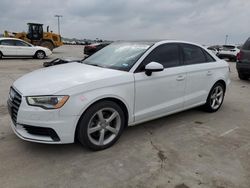 Salvage cars for sale at Wilmer, TX auction: 2015 Audi A3 Premium