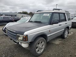 Salvage cars for sale from Copart Sacramento, CA: 2004 Land Rover Discovery II SE