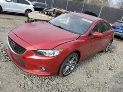 Mazda 6 Grand Touring salvage cars for sale: 2014 Mazda 6 Grand Touring