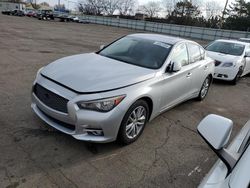 Salvage cars for sale from Copart Moraine, OH: 2016 Infiniti Q50 Base