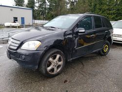 Mercedes-Benz salvage cars for sale: 2008 Mercedes-Benz ML 350