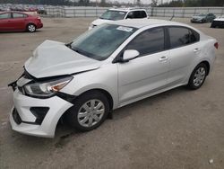 Salvage cars for sale from Copart Dunn, NC: 2022 KIA Rio LX