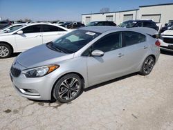 Salvage cars for sale at Kansas City, KS auction: 2016 KIA Forte EX