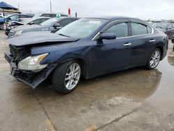 Salvage cars for sale at Grand Prairie, TX auction: 2014 Nissan Maxima S