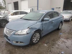 Salvage cars for sale at Savannah, GA auction: 2015 Nissan Sentra S