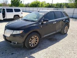 Salvage cars for sale from Copart San Antonio, TX: 2012 Lincoln MKX