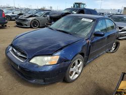 Subaru Legacy salvage cars for sale: 2006 Subaru Legacy 2.5I Limited