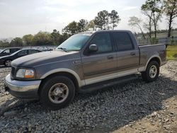 Vehiculos salvage en venta de Copart Byron, GA: 2002 Ford F150 Supercrew