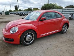 Volkswagen Beetle salvage cars for sale: 2013 Volkswagen Beetle