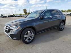 Vehiculos salvage en venta de Copart Miami, FL: 2022 Mercedes-Benz GLC 300 4matic