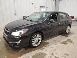 Subaru Impreza Vehiculos salvage en venta: 2016 Subaru Impreza Limited