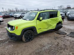 Salvage cars for sale from Copart Central Square, NY: 2017 Jeep Renegade Latitude