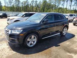 Salvage cars for sale from Copart Harleyville, SC: 2018 Audi Q5 Premium Plus