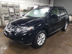 Salvage cars for sale at Elgin, IL auction: 2012 Nissan Murano S