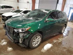 Salvage cars for sale at Lansing, MI auction: 2018 Chevrolet Equinox LT