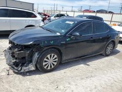 Salvage cars for sale at Haslet, TX auction: 2021 Toyota Camry LE