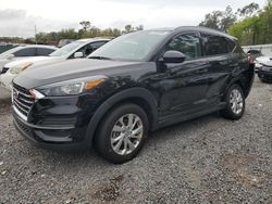 Salvage cars for sale from Copart Riverview, FL: 2021 Hyundai Tucson Limited