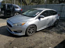 Salvage cars for sale at Savannah, GA auction: 2015 Ford Focus SE